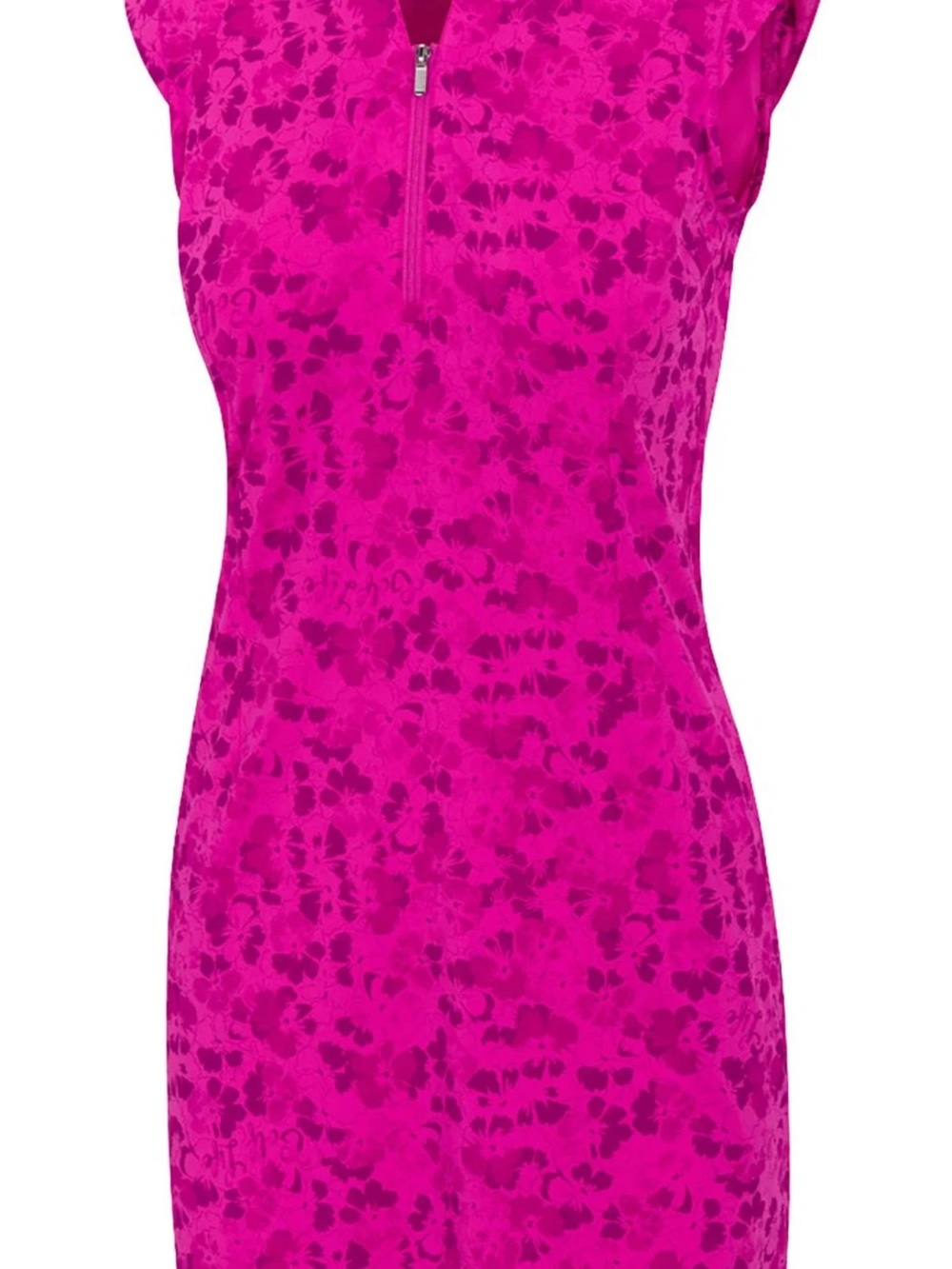 Greg Norman Collection Fuchsia Floral Midi Dress